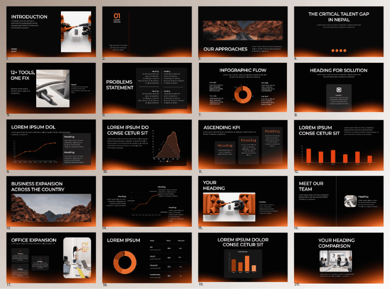 Dynamic template preview
